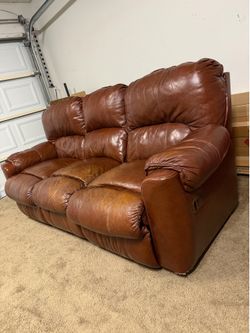 Genuine Leather Sofa Electric Recliner