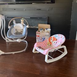 Electric Swing, Bouncer And Sit And Play