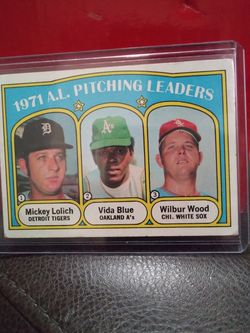 1971 Al pitching leaders