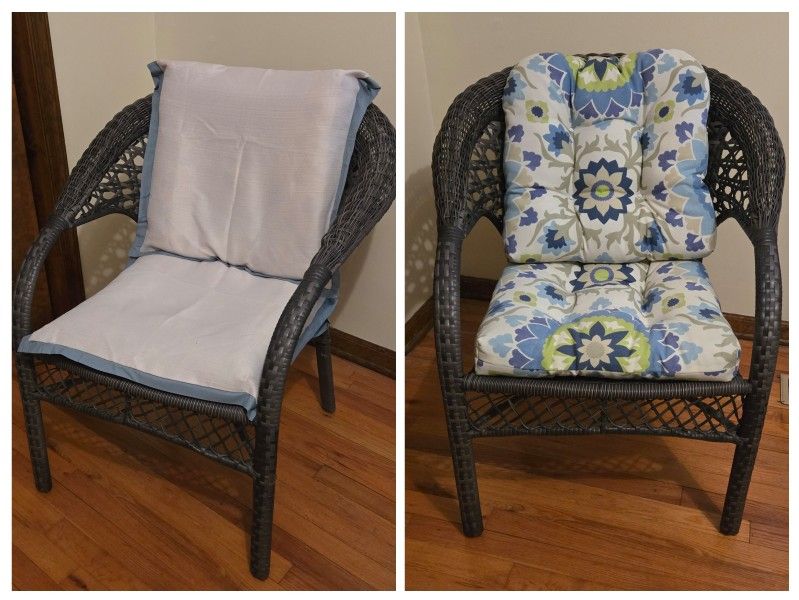 Pre season sale. $57 ONE brand new RESIN wicker chair with cushions. Indoor or outdoor. Holmdel nj