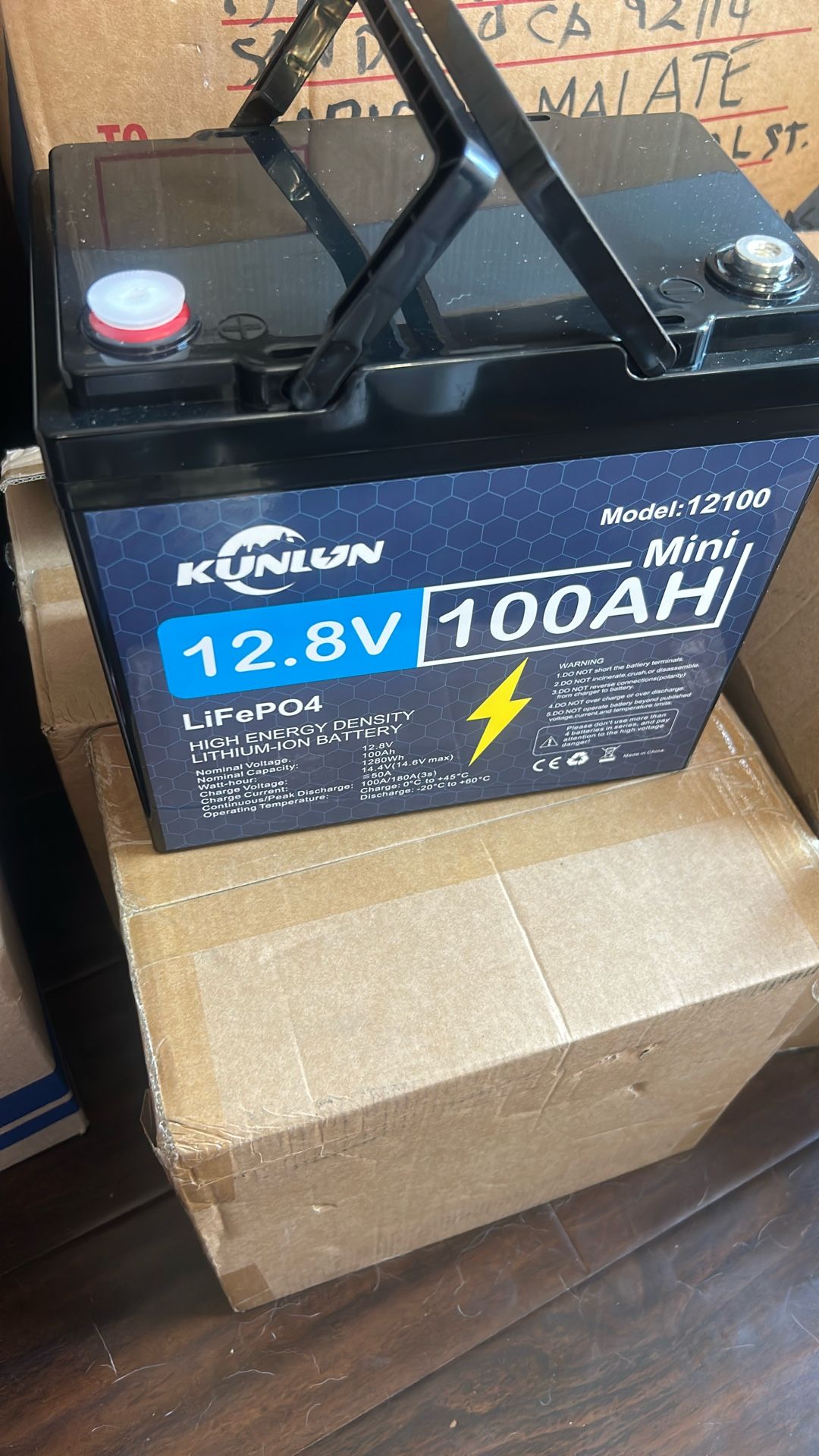 100amp Lithium Battery