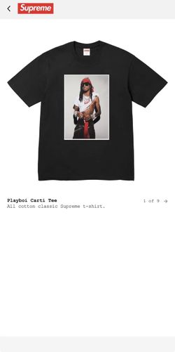Supreme Playboi Carti Tee (FW25) 