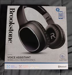 *NEW* Brookstone Voice Assistant Wireless Headphones