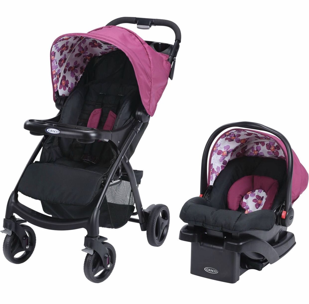 Graco Car Seat and Stroller