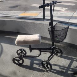 Knee Scooter Dual Brake With Basket