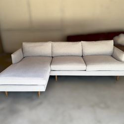 West Elm Haven Loft 2-Piece Sectional Sofa Delivery Available