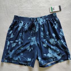 Nike Swim Trunks XL Mens 4 Way Stretch w/ Boxer Brief Liner