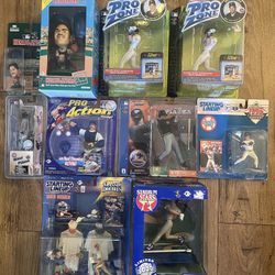Bulk Lot of HOF Mike Piazza Vintage Baseball Figurine Collectibles