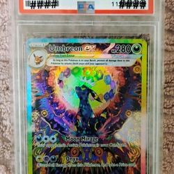 Umbreon EX – Prismatic Evolutions (2025) Special Illustration Rare #161 – PSA 10 Gem Mint