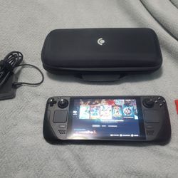 Steam Deck 512gb. battery at 100% life. like new