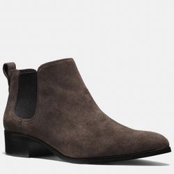 Coach Women’s Suffolk Calf Suede Mink Q8709