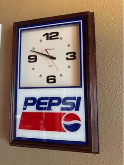 Pepsi, Hanover, quartz soda, advertising wall clock
