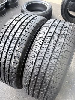 Par De Llantas En Muy Buenas Condiciones Marca Goodyear 235/50 R19 Instalacion Y Balanceo