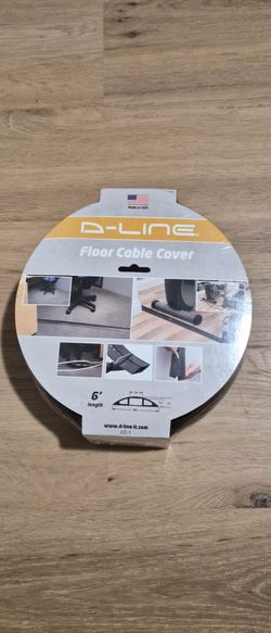 D-Line Floor Cable Cover, 6 foot