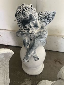 Beautiful garden statue