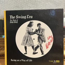 VTG THE SWING ERA "The Music Of 1(contact info removed)"  3 LP Box Set  64 Pg. Book ~Time Life