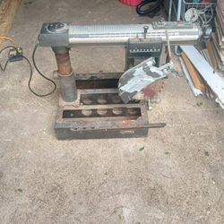 Craftsman  radial arm saw 10"