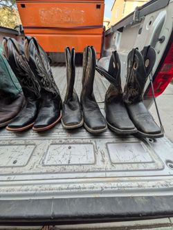 Cowboy boots size 11 $140 for all pairs