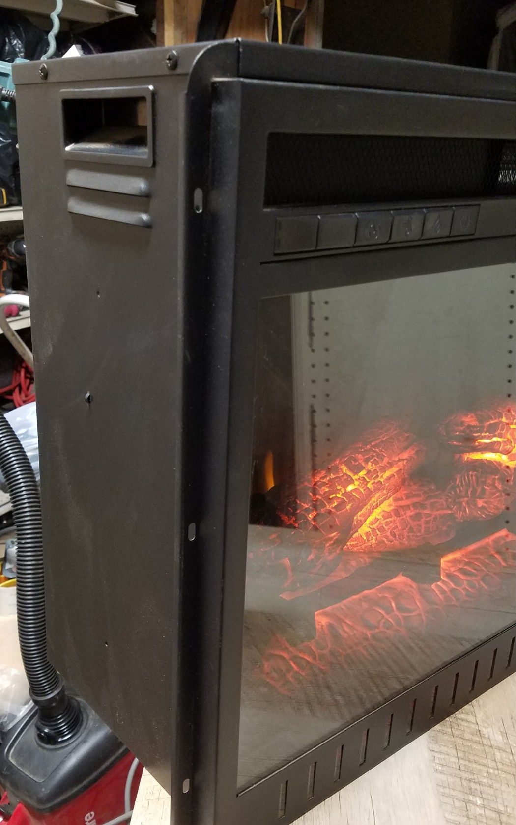 Open Box Whalen Electric Fireplace Insert With Remote Control SF122B