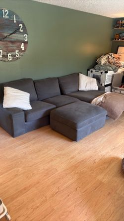 Gray sectional Couch