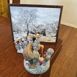 Japanese Hakata Kabaya Shokugan Folktale Minifigure Diorama Action Figure Toy