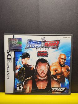 NINTENDO DS SMACKDOWN VS RAW 2008