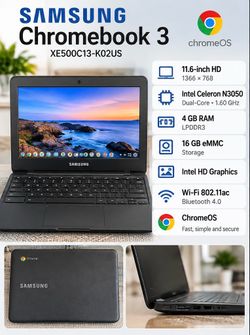 Samsung Chromebook 3 XE500C13-K02US