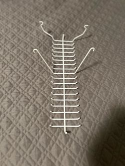 Closet tie & belt organizers