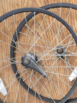 BIKE RIMS ALUMINUM 20 INCH DIAMETER