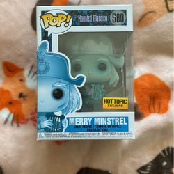 Merry Minstrel Haunted Mansion Hot Topic Exclusive Funko Pop 