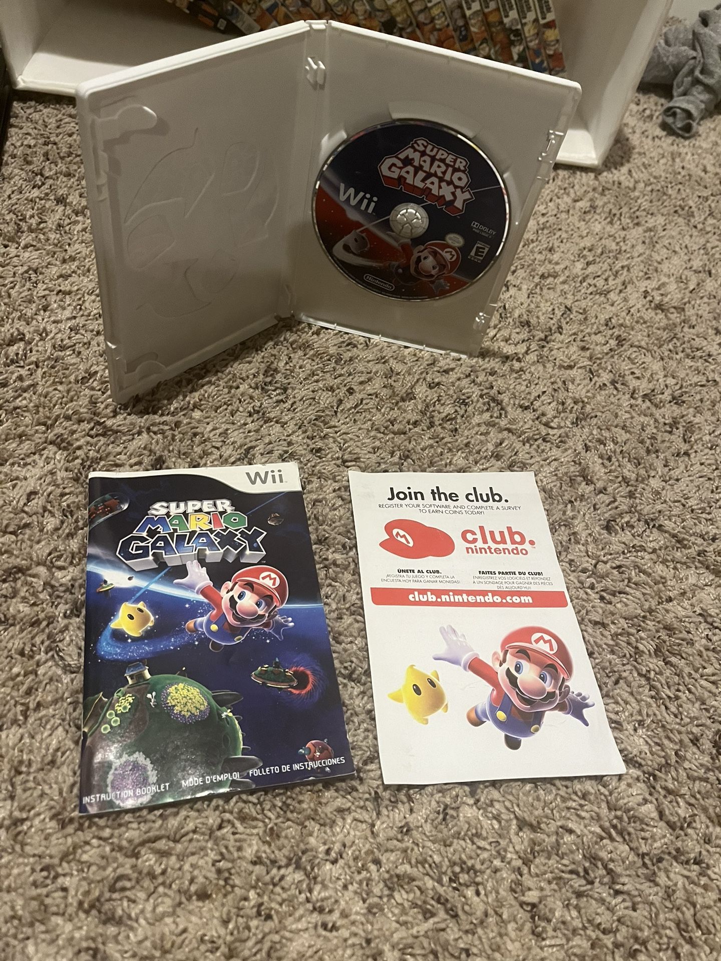 Super Mario Galaxy Nintendo Wii Complete CIB