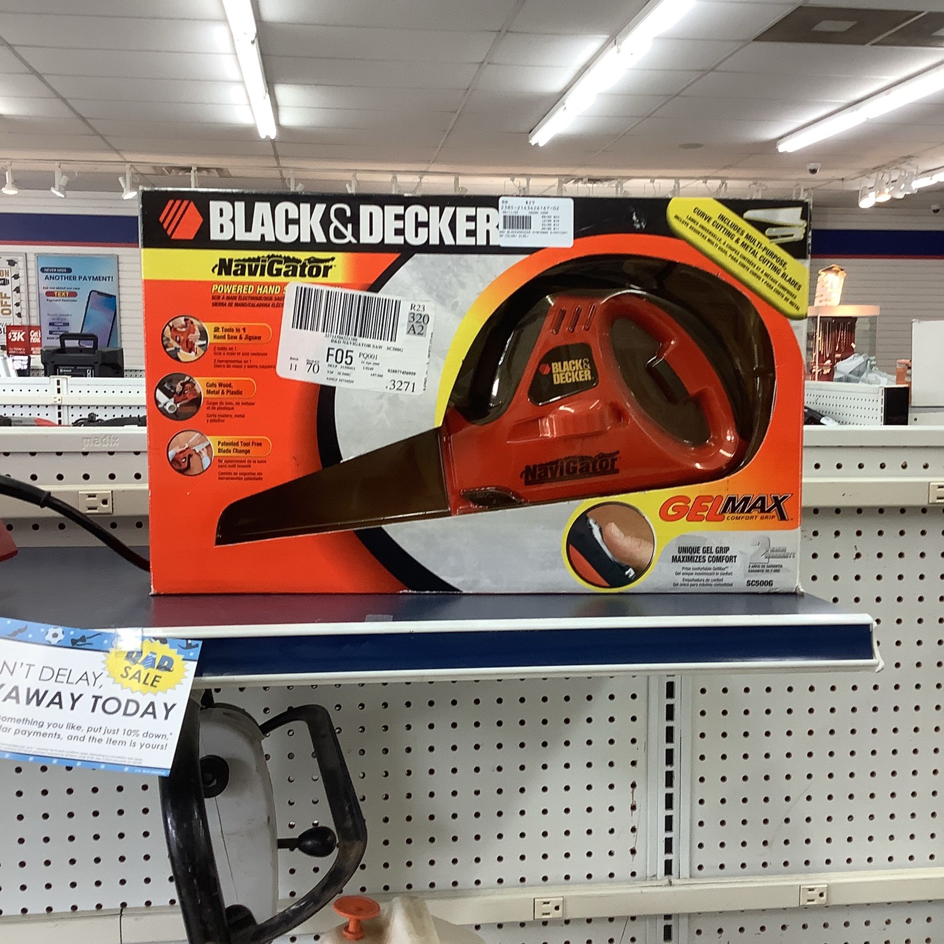 Black Decker Hand Saw