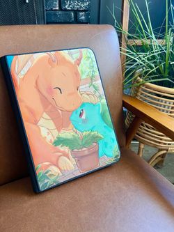 Pokémon Painted Binder