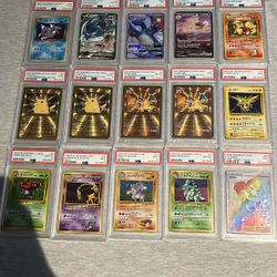 Pokemon Slabs And Sealed Boxes