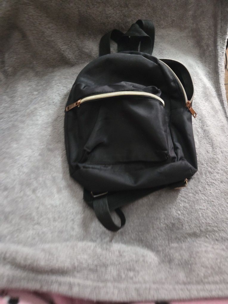 Black Mini backpack