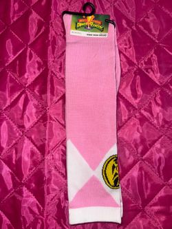 Power rangers pink socks (new)