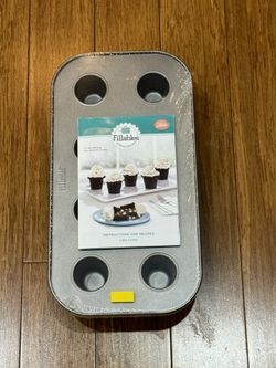 Cake Pans - Baker’s Advantage Kitchen Fillables 2 Piece Nonstick 8 Cup Cake Cone Pan