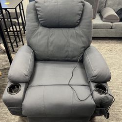 Power Lift Recliner Chair with Heat and Massage 