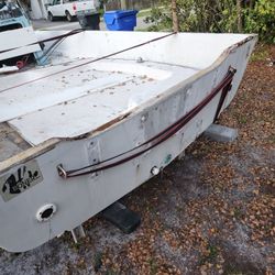 Ski Barge Fishing Boat Project