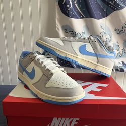 Nike Dunks Low Limited Baby Blue / White / Gray