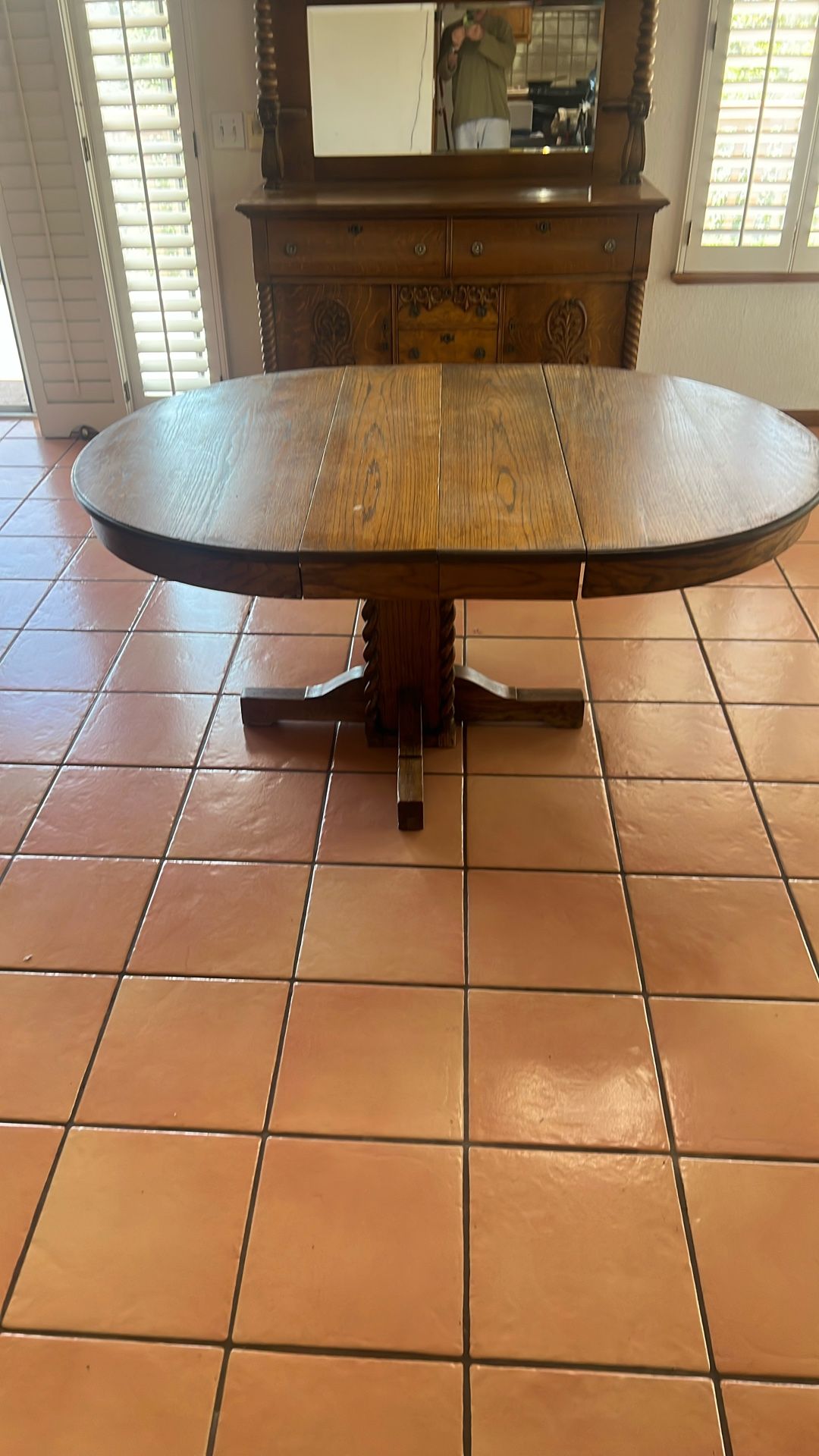 Antique Two Leaf Table
