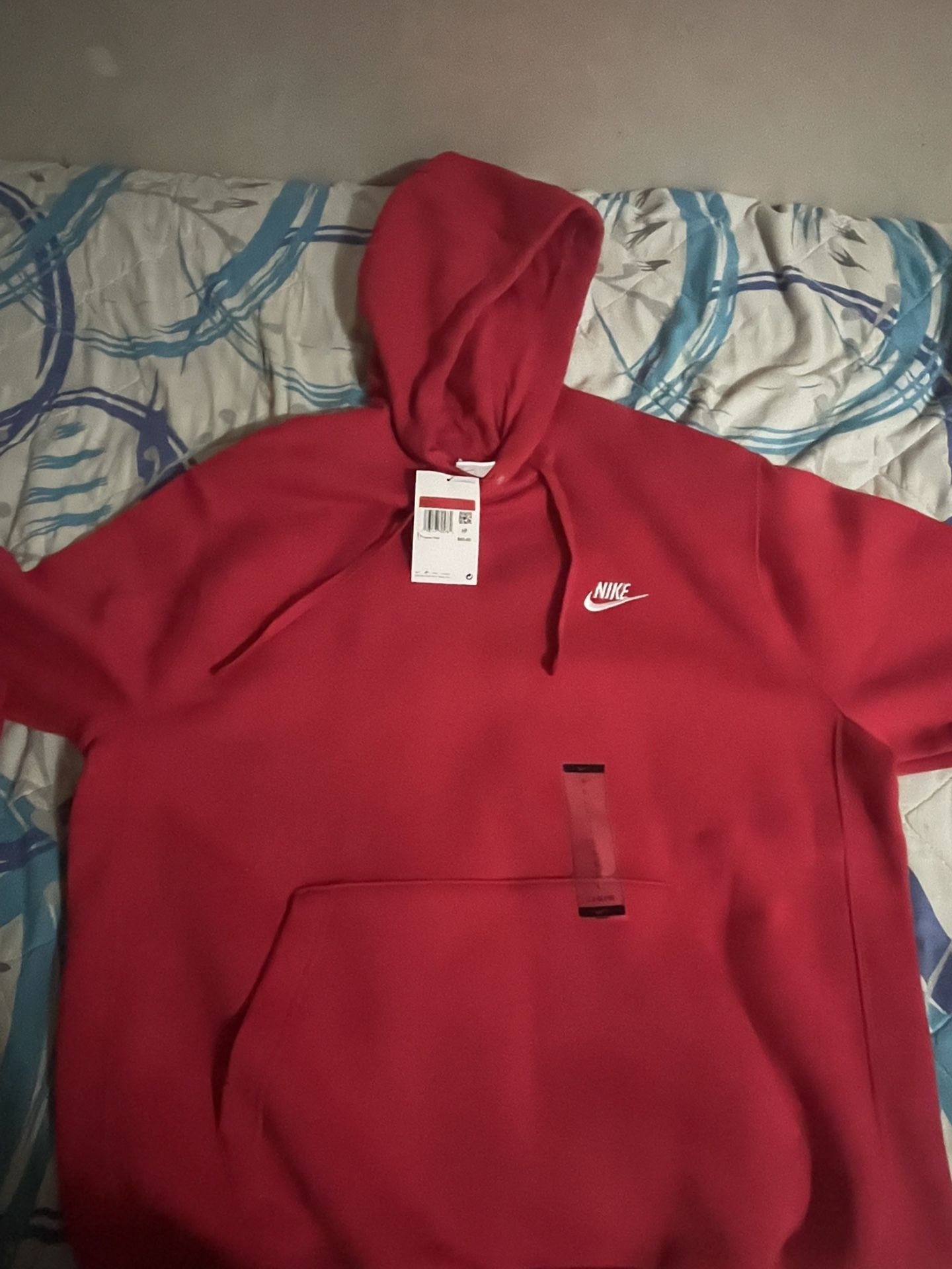 Red hoodie Nike