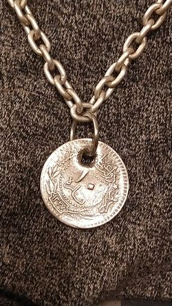 1909 Ottomen Empire Love token necklace