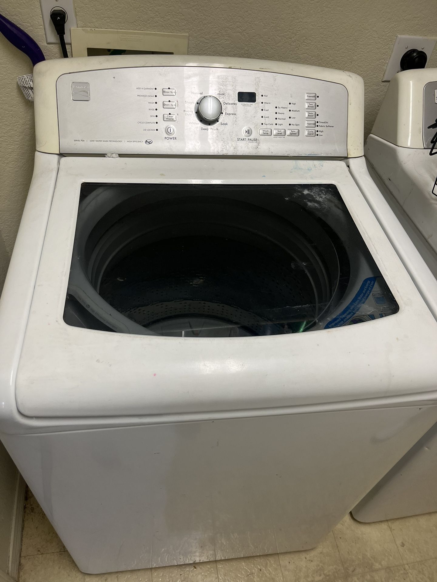 Washer And Dryer Kenmore