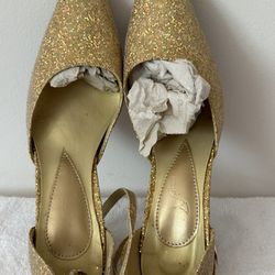 Gold Dress Shoe