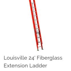 Louisville 24' fiberglass latter