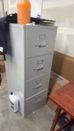 4-Drawer Metal Filing Cabinet