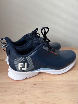 New FootJoy FJ Fuel Women's Spikeless Golf Shoes - Size 10 M (Navy)
