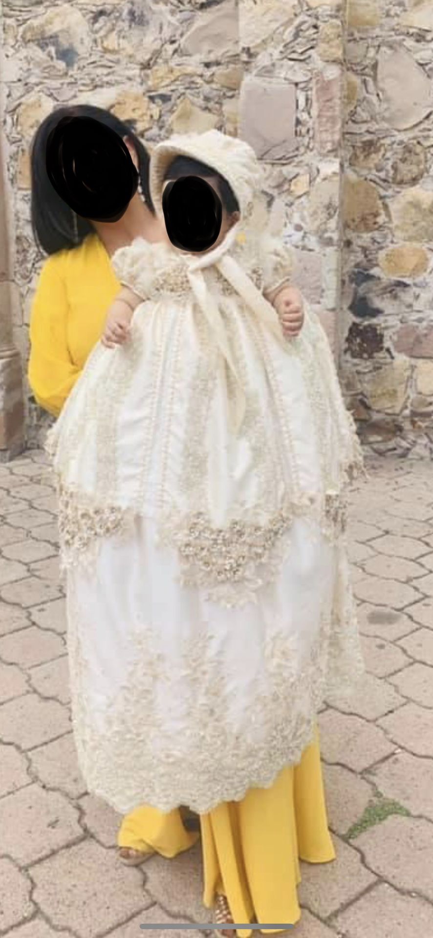 Vestido para Bautizo desmontable “ Ropon de Bautizo “