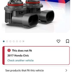 9006 LED Headlight Bulbs Upgraded 1:1 Mini Size 400% Brighter 6000K Cool White with Fan HB4 Conversion Kit Halogen Replacement Wireless Plug and Play